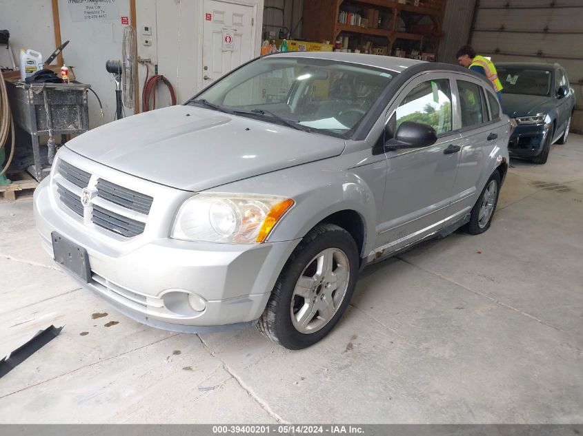 2007 Dodge Caliber Sxt VIN: 1B3HB48B47D262716 Lot: 39400201