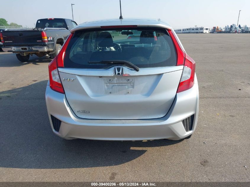 2015 Honda Fit Ex/Ex-L VIN: 3HGGK5H89FM763853 Lot: 39400206