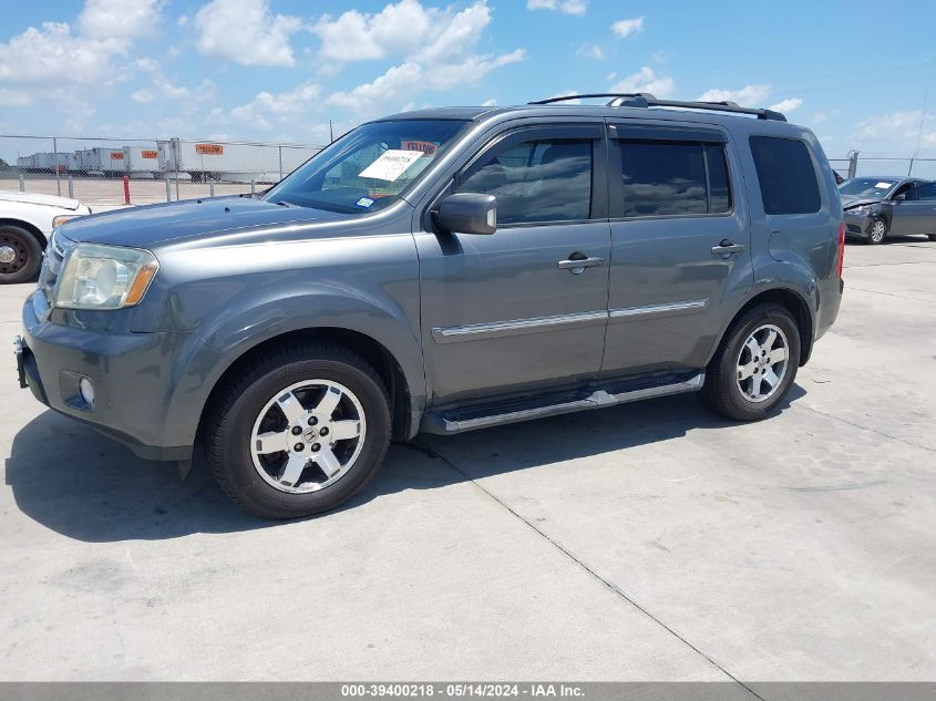 2011 Honda Pilot Touring VIN: 5FNYF4H95BB024679 Lot: 39400218