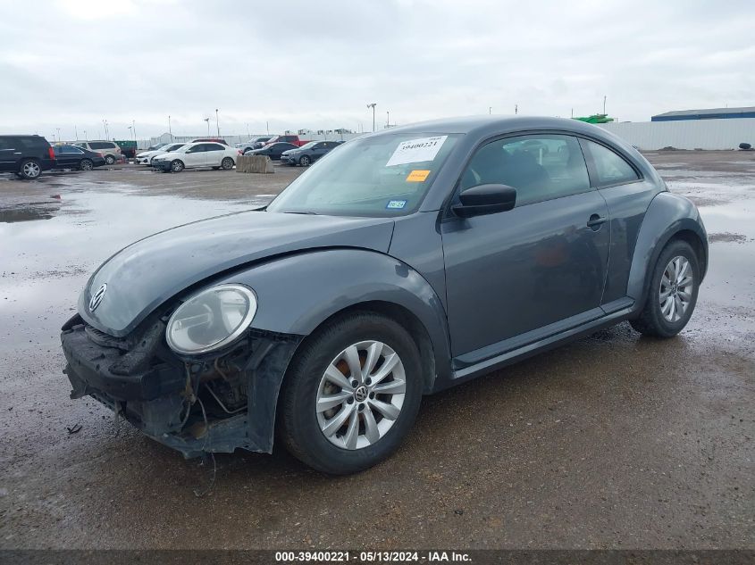 2014 Volkswagen Beetle 2.5L Entry VIN: 3VWFP7AT9EM628907 Lot: 39400221