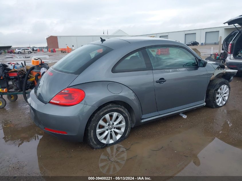 2014 Volkswagen Beetle 2.5L Entry VIN: 3VWFP7AT9EM628907 Lot: 39400221