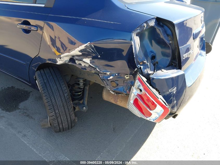 2007 Nissan Sentra 2.0S VIN: 3N1AB61EX7L666309 Lot: 39400225