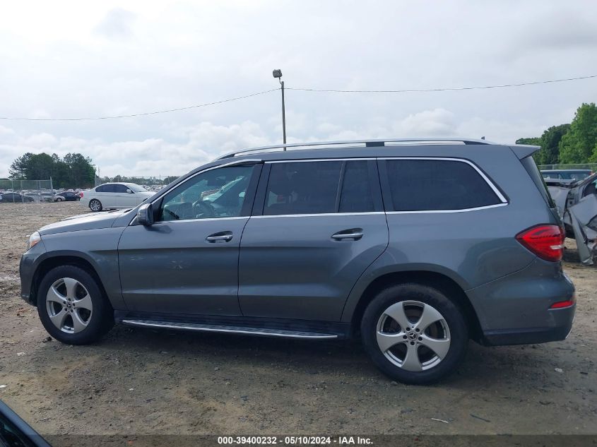 2017 Mercedes-Benz Gls 450 4Matic VIN: 4JGDF6EE7HA929465 Lot: 39400232