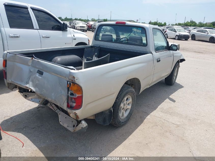 2000 Toyota Tacoma VIN: 5TENL42N5YZ685606 Lot: 39400241