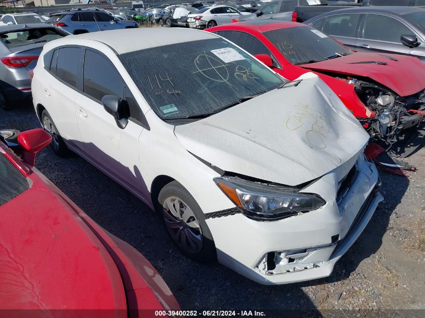 2022 Subaru Impreza Base 5-Door VIN: 4S3GTAB6XN3713944 Lot: 39400252