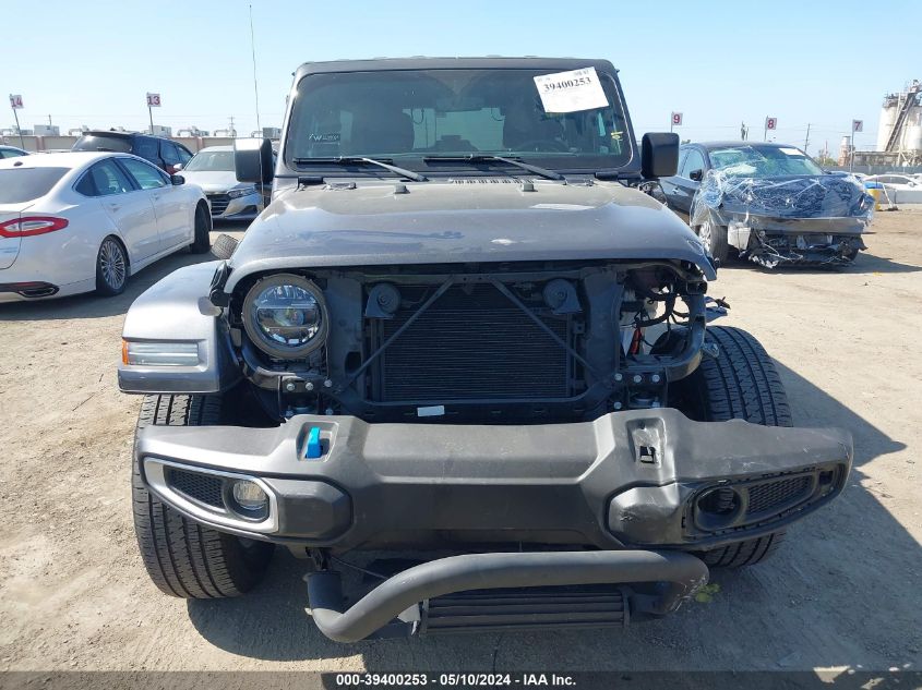 2022 Jeep Wrangler 4Xe Unlimited Sahara 4X4 VIN: 1C4JJXP64NW265061 Lot: 39400253