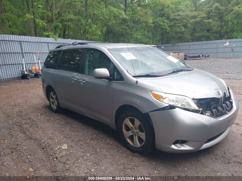 2012 Toyota Sienna Le V6 8 Passenger VIN: 5TDKK3DC1CS186528 Lot: 39400259