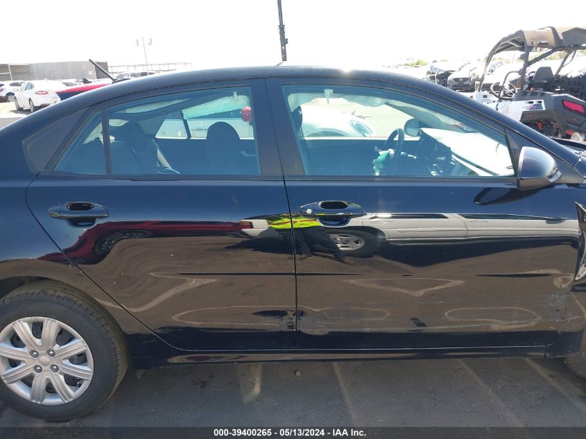 2022 Kia Rio Lx VIN: 3KPA24AD3NE444785 Lot: 39400265