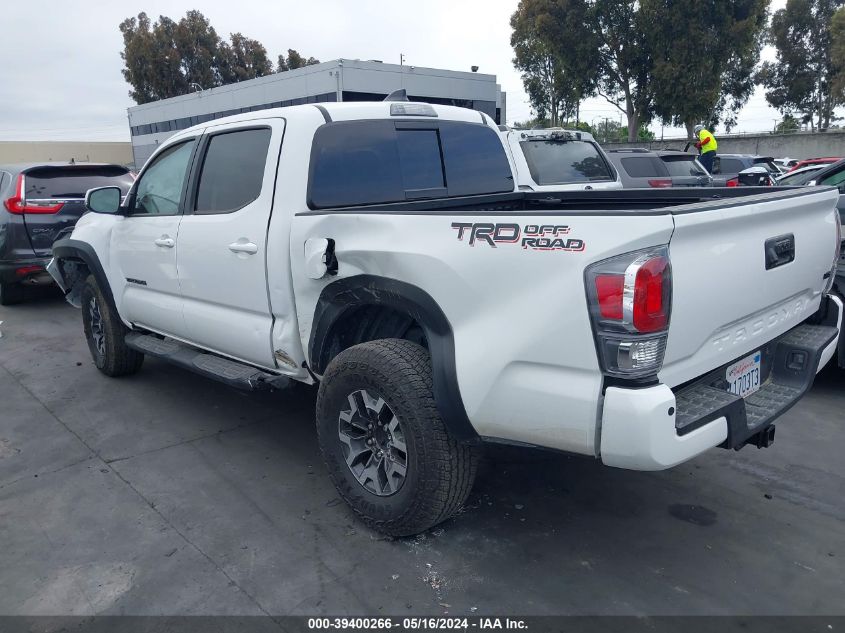 2023 Toyota Tacoma Trd Off Road VIN: 3TMAZ5CN0PM207607 Lot: 39400266