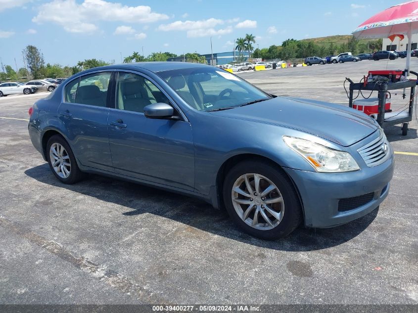 2009 Infiniti G37X VIN: JNKCV61FX9M362359 Lot: 39400277