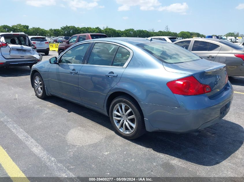 2009 Infiniti G37X VIN: JNKCV61FX9M362359 Lot: 39400277