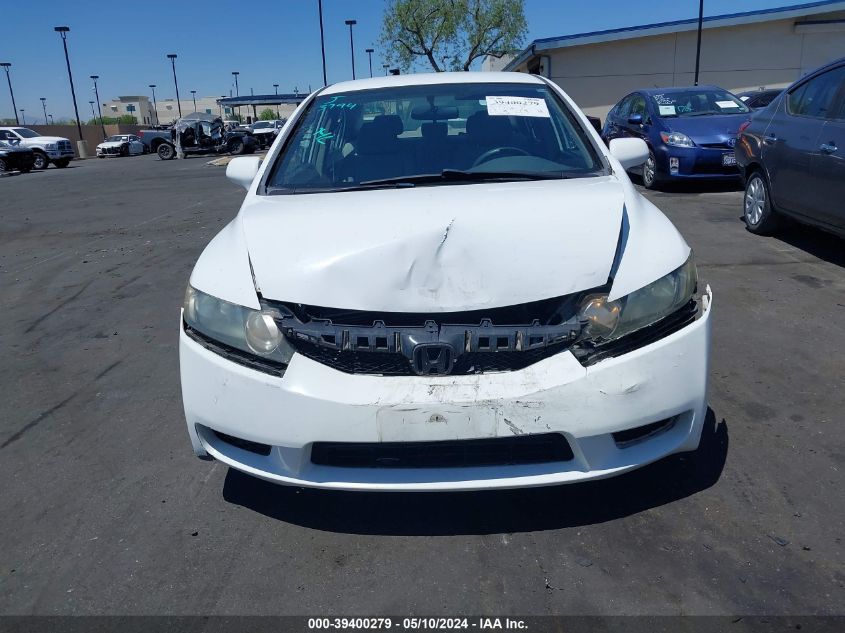 2009 Honda Civic Lx VIN: 2HGFA16579H356746 Lot: 39400279