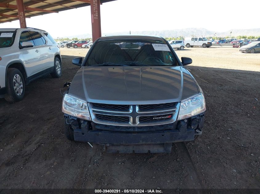 2014 Dodge Avenger Se VIN: 1C3CDZAB3EN201136 Lot: 39400291