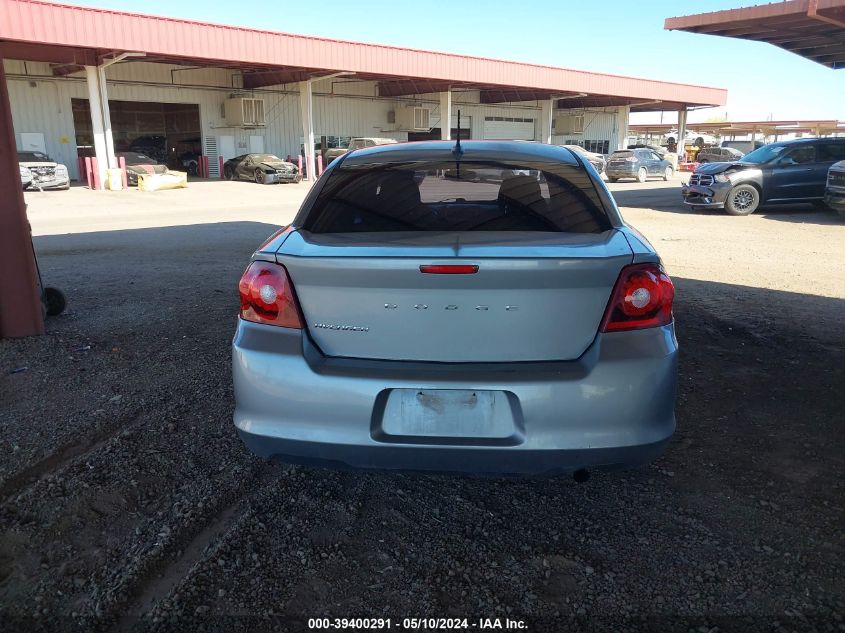 2014 Dodge Avenger Se VIN: 1C3CDZAB3EN201136 Lot: 39400291