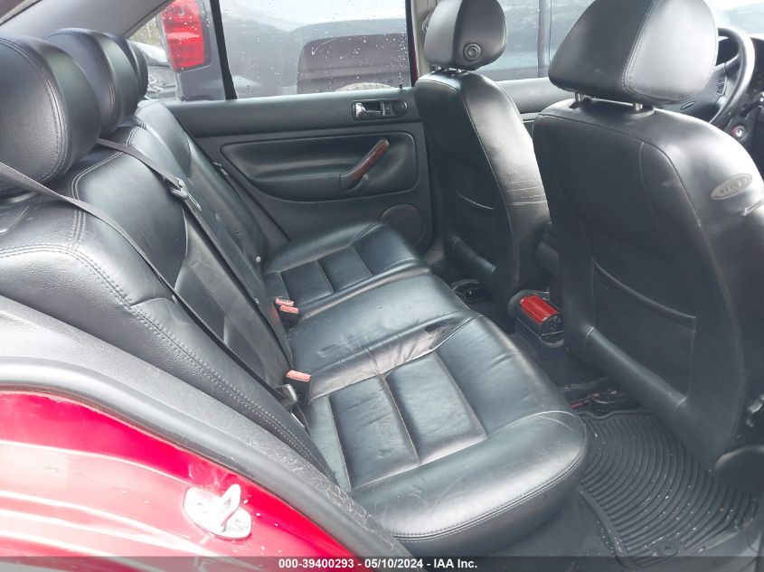 2001 Volkswagen Jetta Glx VIN: 3VWTG69M81M202081 Lot: 39400293