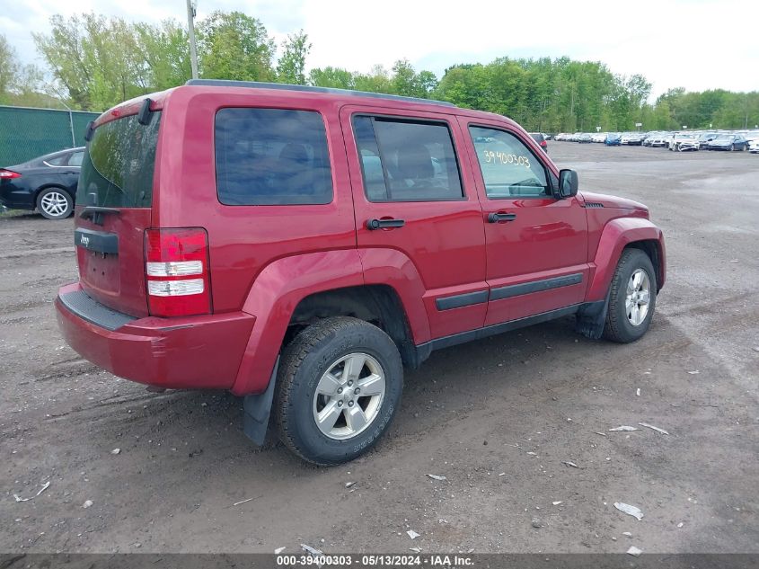 2011 Jeep Liberty Sport VIN: 1J4PN2GKXBW588938 Lot: 39400303