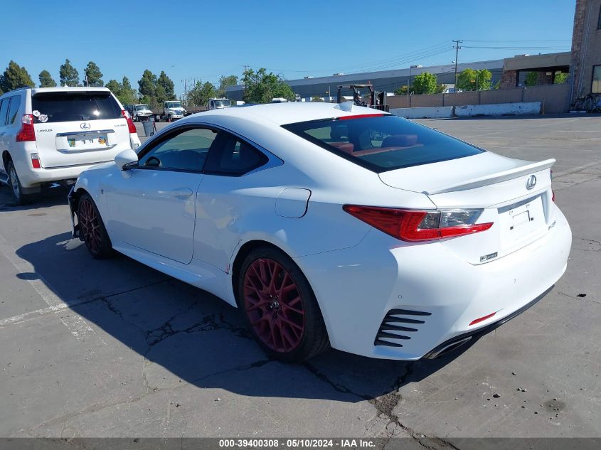 2015 Lexus Rc 350 VIN: JTHHE5BCXF5010490 Lot: 39400308