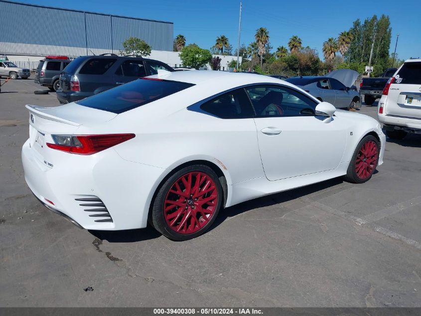 2015 Lexus Rc 350 VIN: JTHHE5BCXF5010490 Lot: 39400308