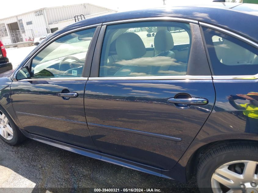 2011 Chevrolet Impala Lt VIN: 2G1WB5EK1B1257373 Lot: 39400321