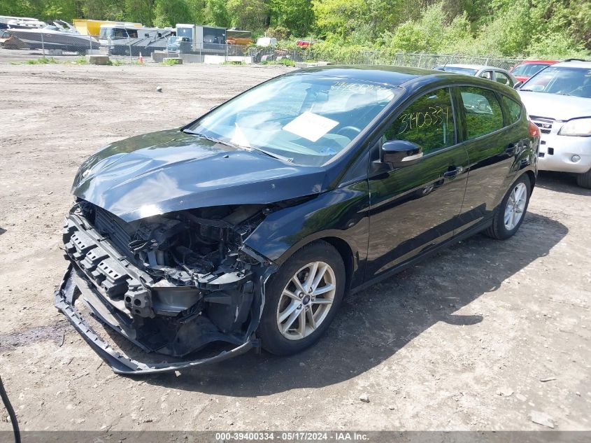 2016 Ford Focus Se VIN: 1FADP3K26GL375385 Lot: 39400334