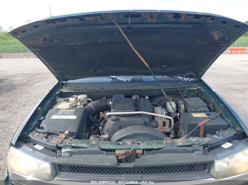 2004 Chevrolet Trailblazer Ls VIN: 1GNDT13S742187444 Lot: 39400335