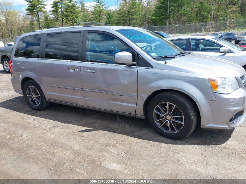 2017 Dodge Grand Caravan Sxt VIN: 2C4RDGCG8HR805842 Lot: 39400336