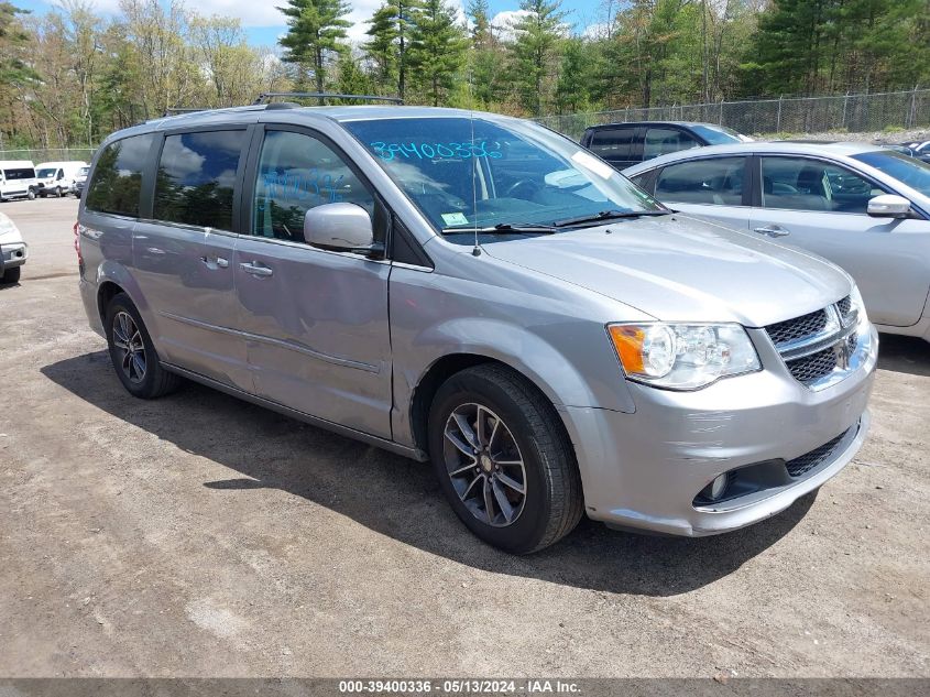 2017 Dodge Grand Caravan Sxt VIN: 2C4RDGCG8HR805842 Lot: 39400336