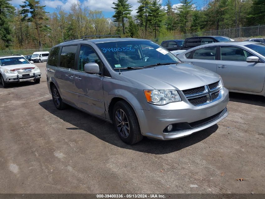 2017 Dodge Grand Caravan Sxt VIN: 2C4RDGCG8HR805842 Lot: 39400336