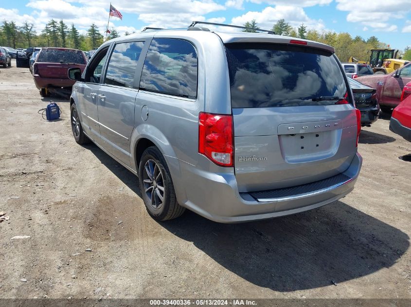 2017 Dodge Grand Caravan Sxt VIN: 2C4RDGCG8HR805842 Lot: 39400336