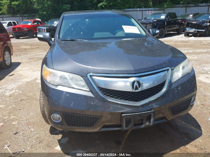 2014 Acura Rdx VIN: 5J8TB3H5XEL015296 Lot: 39400337