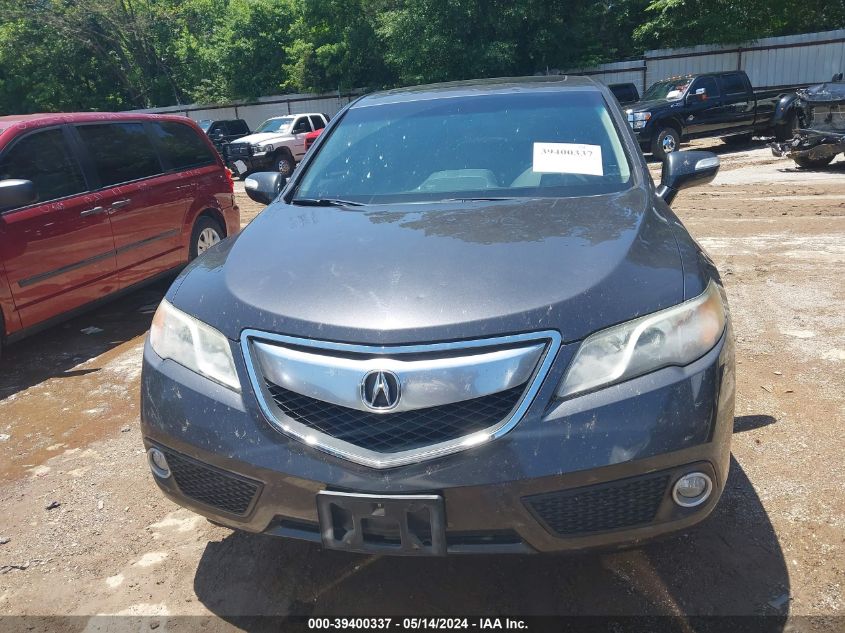 2014 Acura Rdx VIN: 5J8TB3H5XEL015296 Lot: 39400337