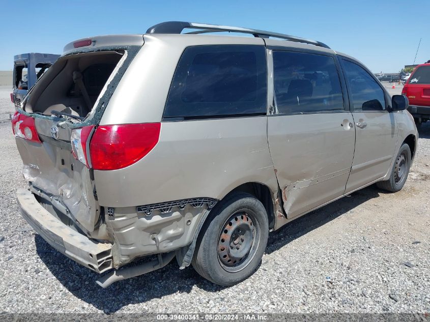 2006 Toyota Sienna Ce VIN: 5TDZA23C76S487516 Lot: 39400341