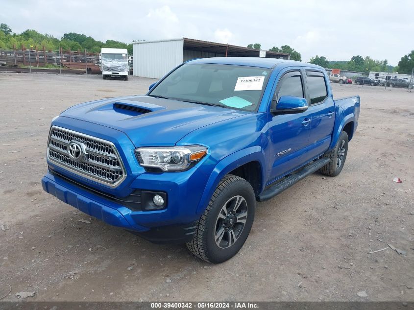 2017 Toyota Tacoma Trd Sport VIN: 3TMCZ5AN8HM046694 Lot: 39400342