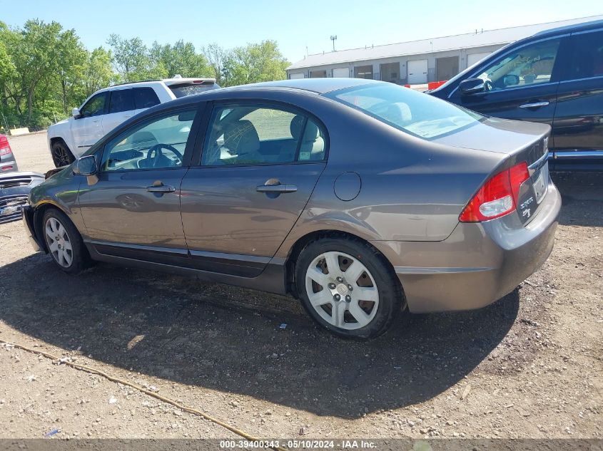 2010 Honda Civic Lx VIN: 19XFA1F55AE050112 Lot: 39400343