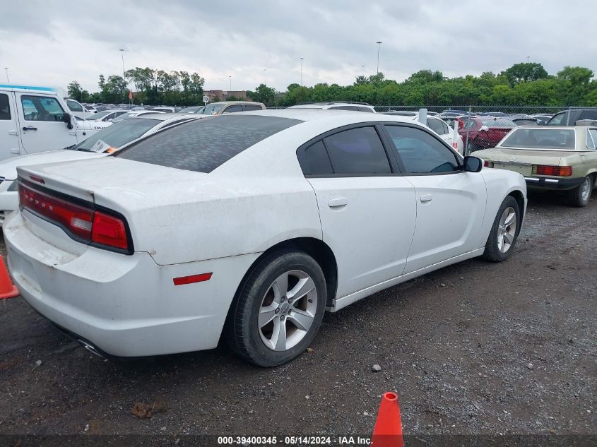 2013 Dodge Charger Se VIN: 2C3CDXBG3DH609724 Lot: 39400345