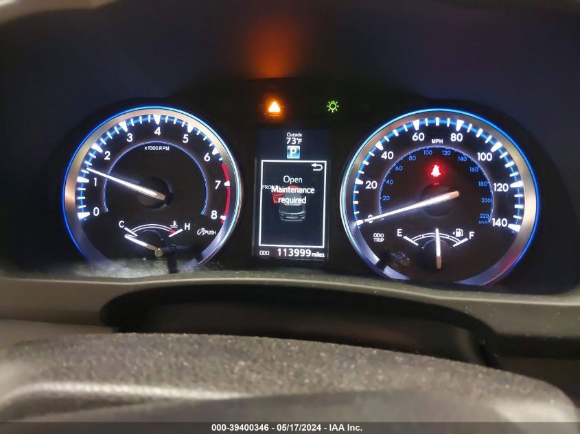 2015 Toyota Highlander Xle V6 VIN: 5TDJKRFH9FS164112 Lot: 39400346
