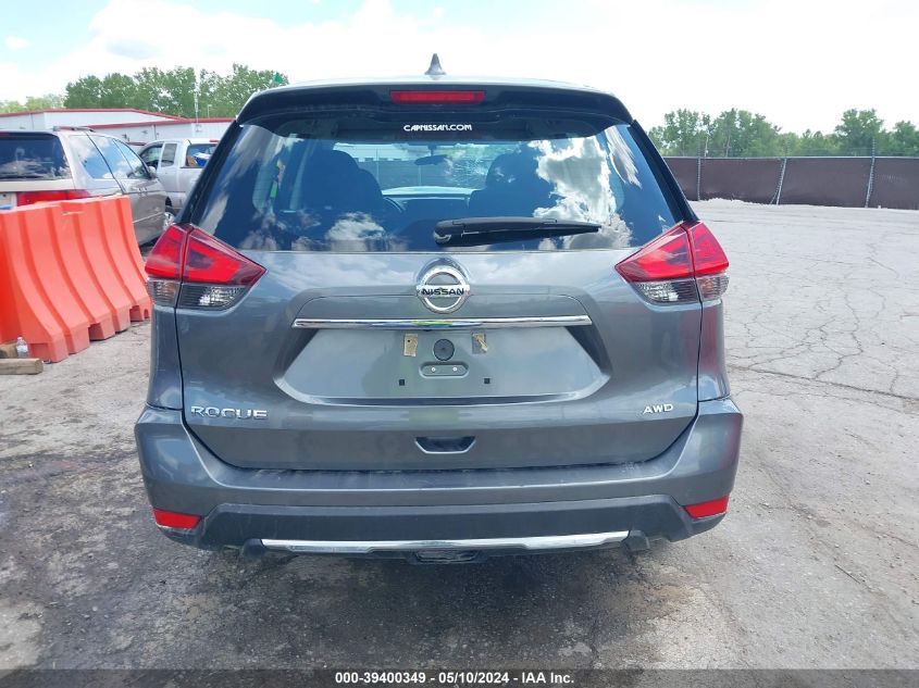 2017 Nissan Rogue S VIN: 5N1AT2MV6HC836222 Lot: 39400349