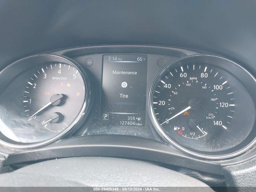 2017 Nissan Rogue S VIN: 5N1AT2MV6HC836222 Lot: 39400349