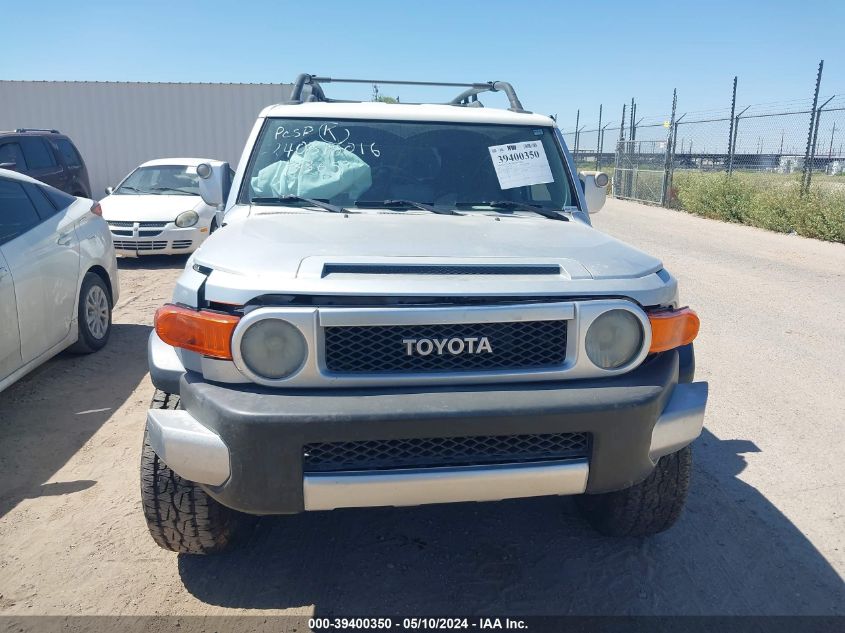 2007 Toyota Fj Cruiser VIN: JTEBU11F870012182 Lot: 39400350