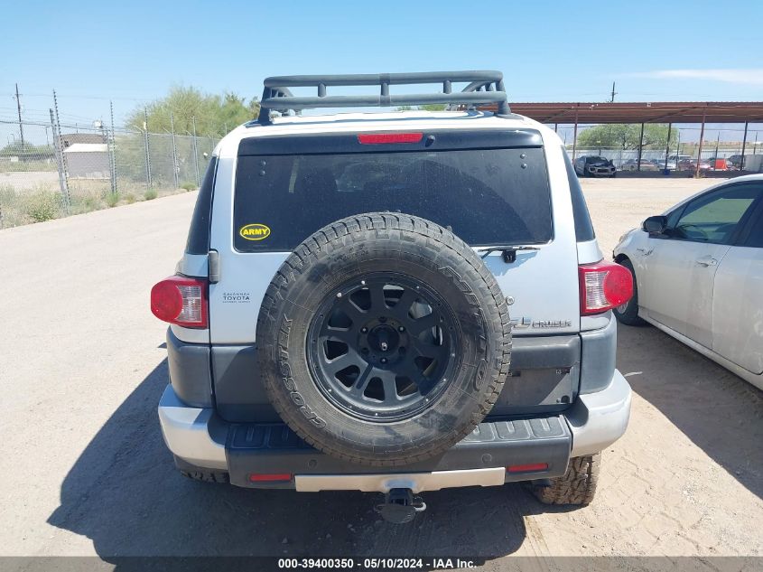 2007 Toyota Fj Cruiser VIN: JTEBU11F870012182 Lot: 39400350