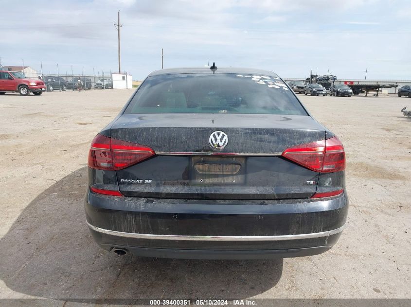 2017 Volkswagen Passat 1.8T Se VIN: 1VWGT7A31HC026119 Lot: 39400351