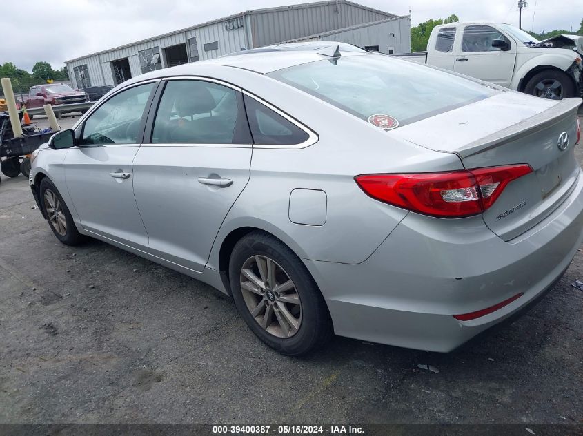 2015 Hyundai Sonata Se VIN: 5NPE24AF3FH171007 Lot: 39400387