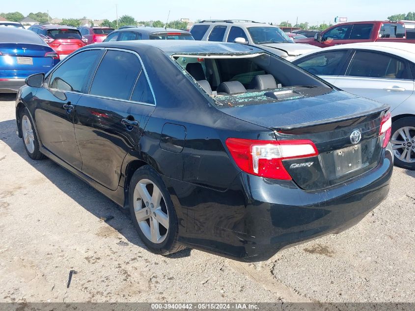 2014 Toyota Camry Se VIN: 4T1BF1FK8EU365155 Lot: 39400442