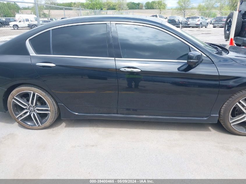 2016 Honda Accord Touring VIN: 1HGCR3F99GA023289 Lot: 39400465