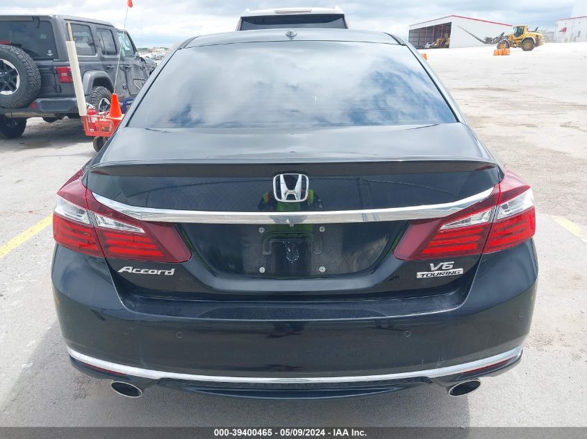 2016 Honda Accord Touring VIN: 1HGCR3F99GA023289 Lot: 39400465