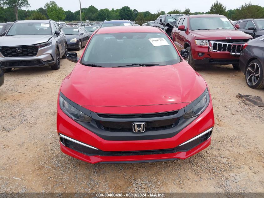 2019 Honda Civic Lx VIN: 2HGFC2F65KH587952 Lot: 39400498