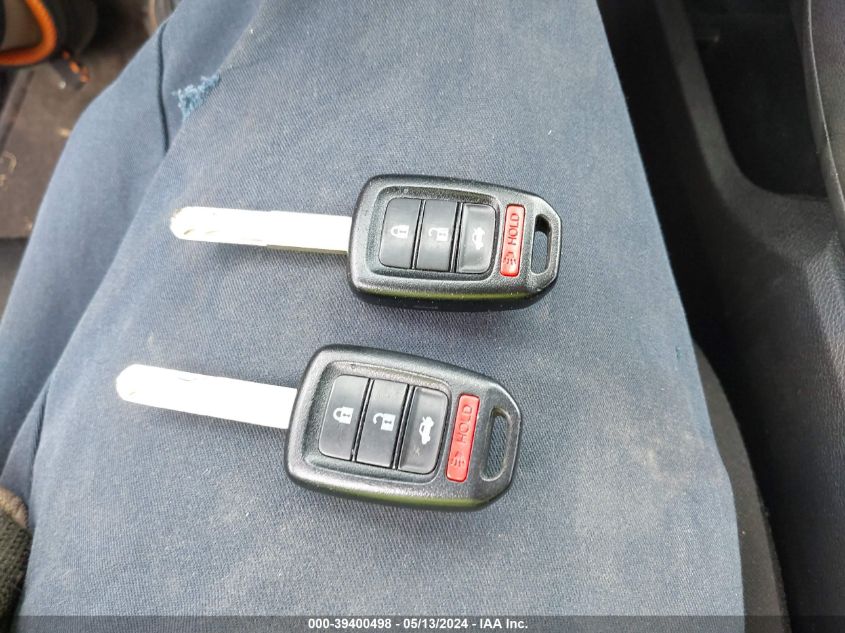 2019 Honda Civic Lx VIN: 2HGFC2F65KH587952 Lot: 39400498