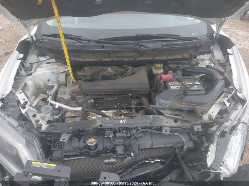 2016 Nissan Rogue S/Sl/Sv VIN: KNMAT2MT7GP676250 Lot: 39400500