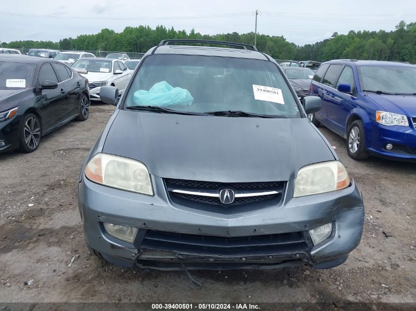 2002 Acura Mdx VIN: 2HNYD18232H514386 Lot: 39400501