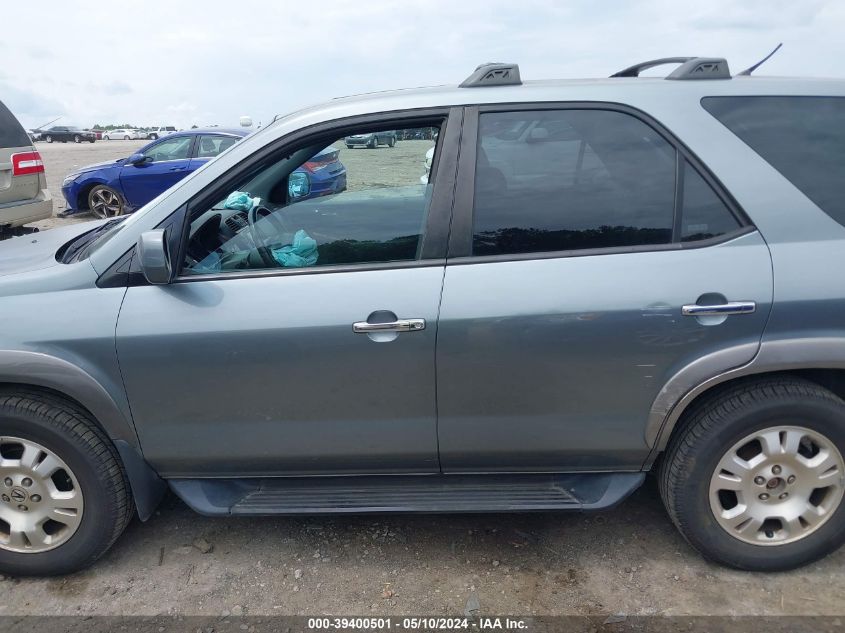 2002 Acura Mdx VIN: 2HNYD18232H514386 Lot: 39400501